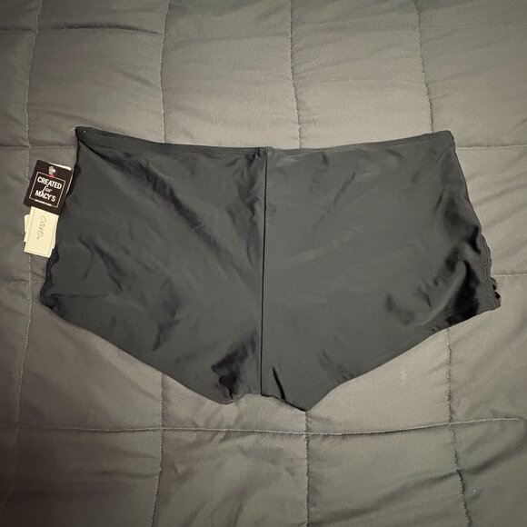 Salt + Cove Juniors' Strappy-Side Swim Boyshorts - Size: XL - NWT - Picture 5 of 11